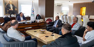 Manavgat Belediye Başkan Vekili Çiçek; Derya Zoroğlu ve beraberindeki heyeti ağırladı