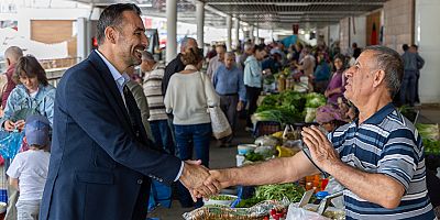 Manavgat Belediye Başkan Vekili Çiçek, esnaf ve vatandaşlarla buluştu
