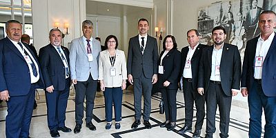 Manavgat Belediye Başkan Vekili Mehmet Çiçek, TBB Meclis Toplantısı'na katıldı