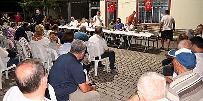 Manavgat Belediye Başkanı Kara, halk buluşmalarına başladı