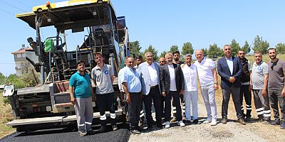 Manavgat Belediye Başkanı Sözen’den asfalt teşekkürü