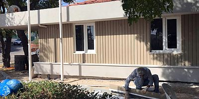 Manavgat Belediyesi Aydınevler Muhtarlık Binası'nı yeniliyor