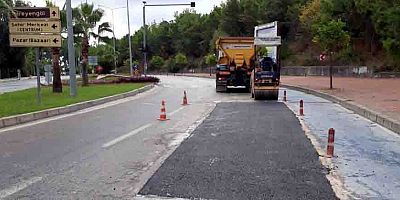 Manavgat Belediyesi çalışıyor