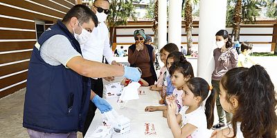 Manavgat Belediyesi çocukları unutmadı