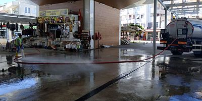 Manavgat Belediyesi Cuma namazı hazırlıklarını tamamladı