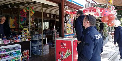 Manavgat Belediyesi ekipleri denetim yaptı