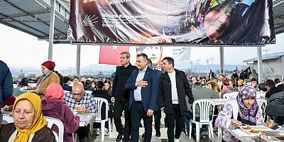 Manavgat Belediyesi, Gündoğdu mahallesinde iftar sofrası kurdu
