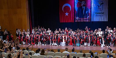 Manavgat Belediyesi kreş ve gündüz bakımevi minikleri mezun oldu
