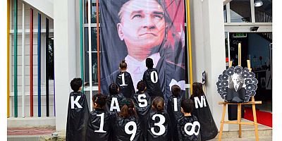 Manavgat Belediyesi kreşlerinden duygulandıran 10 Kasım programı