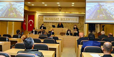 Manavgat Belediyesi'nde yılın son meclisi
