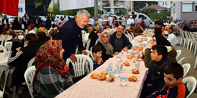 Manavgat Belediyesi'nden AKM, Sarılar ve Taşağıl'da iftar