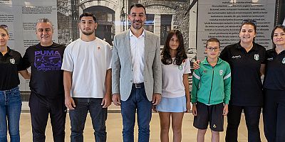Manavgat Belediyesi'nden başarılı sporculara destek