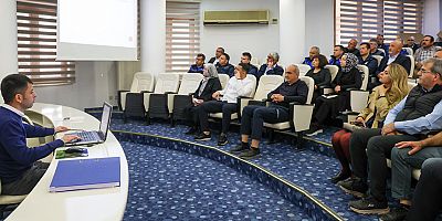 Manavgat Belediyesi'nden çalışanlara iş güvenliği eğitimi