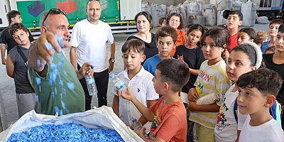 Manavgat Belediyesi'nden çocuklara çevre ve sıfır atık eğitimi