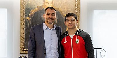 Manavgat Belediyesi'nden genç sporcuya şampiyona öncesi destek