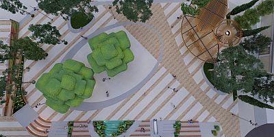 Manavgat Belediyesi'nden meydan altına muhteşem proje