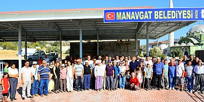 Manavgat Belediyesi'nden Saraçlı mahallesine kapalı alan