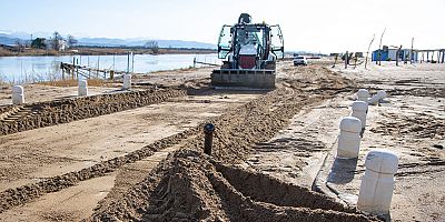 Manavgat Belediyesi'nden Sorgun Boğaz Sahil hattında kapsamlı temizlik