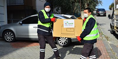 Manavgat Belediyesi'nden yangınzedelere 460 soba