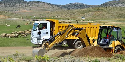 Manavgat Belediyesi'nden yayla yollarına bakım seferberliği