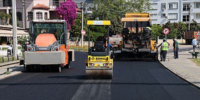 Manavgat Belediyesi yol yenileme çalışmalarına devam ediyor