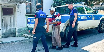 Manavgat Belediyesi zabıta ekiplerinden örnek duyarlılık