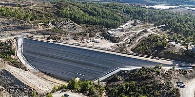 Manavgat Çardak Topsurlar Göletinde gövde dolgusu tamamlandı