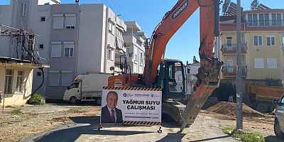 Manavgat Emek’te yağmur suyu sorununa kalıcı çözüm