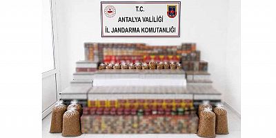 Manavgat İlçesinde Kaçak Tütün Operasyonu