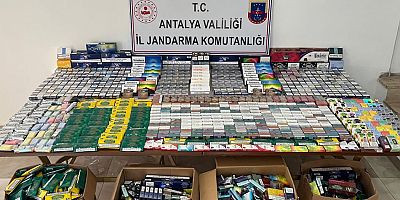 Manavgat İlçesinde Kaçakçılık Operasyonu