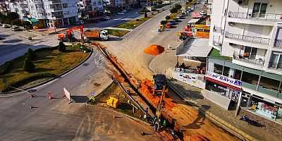 Manavgat’ın en büyük mahallesi Sarılar’da basınç sorunu çözülüyor