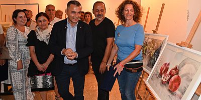 Manavgat Sulu Boya Festivali büyüleyici bir sergiyle tamamlandı