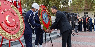 Manavgat'ta 10 Kasım Atatürk'ü Anma Programı düzenlendi