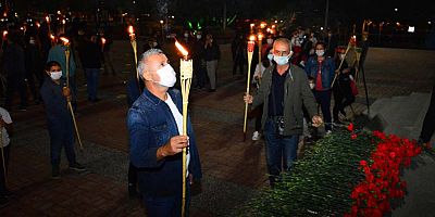 Manavgat'ta Atatürk'e anlamlı anma töreni
