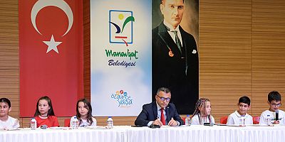 Manavgat'ta çocuklar geleceği konuştu