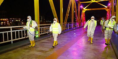 Manavgat'ta COVİT 19 önlemleri