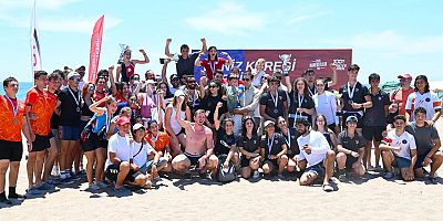 Manavgat'ta deniz küreği coşkusu yaşandı