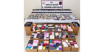 Manavgat'ta gümrük kaçağı ürün ele geçirildi