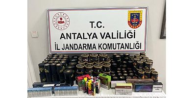 Manavgat'ta kaçak sigara operasyonu