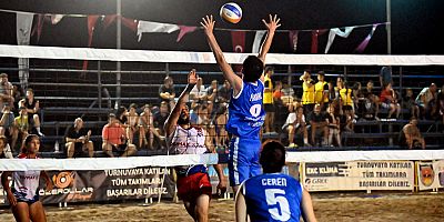 Manavgat'ta Plaj Voleybolu coşkusu başladı