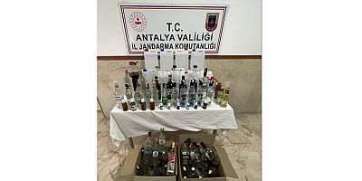 Manavgat'ta Sahte İçki operasyonu