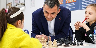 Manavgat'ta satranç turnuvası heyecanı