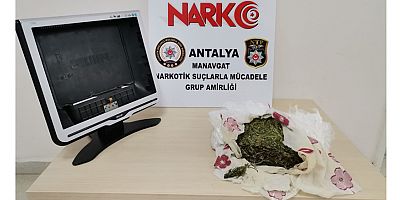 Manavgat'ta uyuşturucu madde ele geçirildi