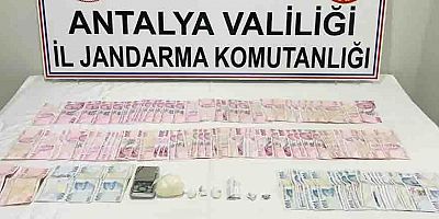 Manavgat'ta uyuşturucu operasyonu