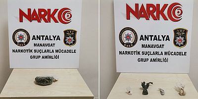 Manavgat'ta uyuşturucu operasyonu