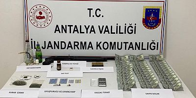 Manavgat'ta uyuşturucu operasyonu