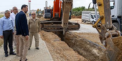 Manavgat'ta yol genişletme çalışmaları devam ediyor