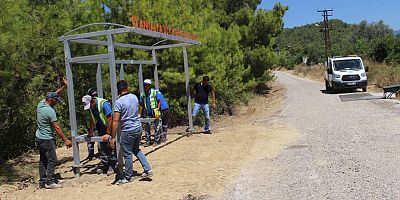 Manavgat Uzunkale’ye durak yerleştirildi