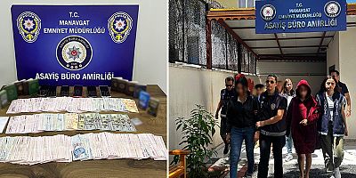 Manavgat ve Gazipaşa İlçelerinde Son 1 Ayda Yapılan Emniyet Çalışmaları