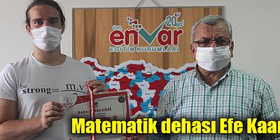 Matematik dehası Efe Kaan